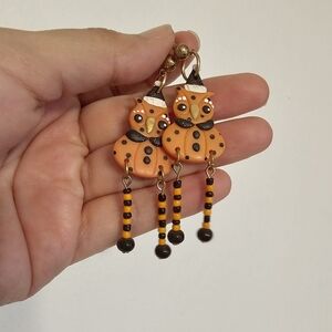 Halloween Owl 🦉Earrings